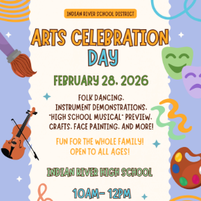 Flyer for IRCSD Arts Celebration Day